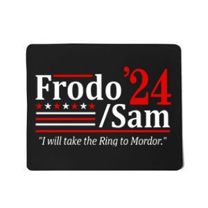 Viggo Mortensen Wearing Frodo And Sam 2024 I Will Take The Ring To Mordor Mousepad