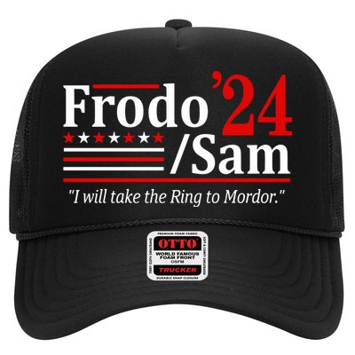 Viggo Mortensen Wearing Frodo And Sam 2024 I Will Take The Ring To Mordor Trucker Hat