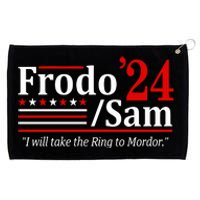 Viggo Mortensen Wearing Frodo And Sam 2024 I Will Take The Ring To Mordor Grommeted Golf Towel