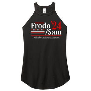 Viggo Mortensen Wearing Frodo And Sam 2024 I Will Take The Ring To Mordor Women's Perfect Tri Rocker Tank