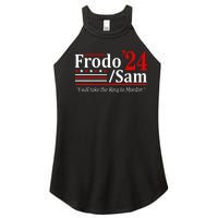 Viggo Mortensen Wearing Frodo And Sam 2024 I Will Take The Ring To Mordor Women's Perfect Tri Rocker Tank