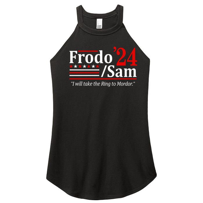 Viggo Mortensen Wearing Frodo And Sam 2024 I Will Take The Ring To Mordor Women's Perfect Tri Rocker Tank