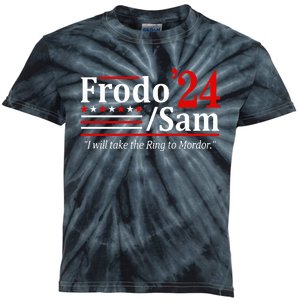 Viggo Mortensen Wearing Frodo And Sam 2024 I Will Take The Ring To Mordor Kids Tie-Dye T-Shirt