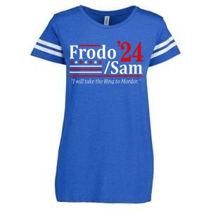 Viggo Mortensen Wearing Frodo And Sam 2024 I Will Take The Ring To Mordor Enza Ladies Jersey Football T-Shirt