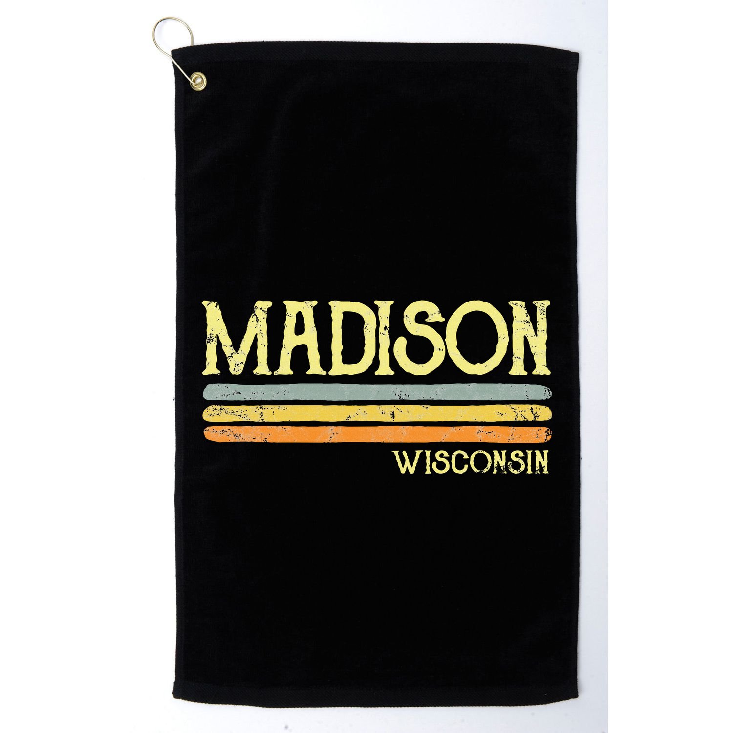 Vintage Madison Wisconsin Wi Love Gift Souvenir Golf Towel
