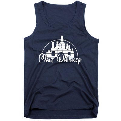 Vintage Malt Whiskey Funny Malt Whiskey Tank Top