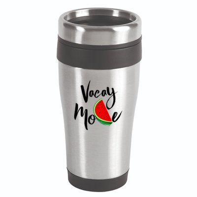 Vacay Mode Watermelon Tropical Summer Vibes Fruit Gift 16oz Travel Tumbler