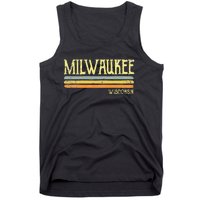 Vintage Milwaukee Wisconsin Wi Love Souvenir Tank Top