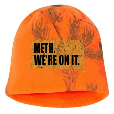 Vintage Meth WeRe On It South Dakota Anti Drugs Campaign Kati - Camo Knit Beanie