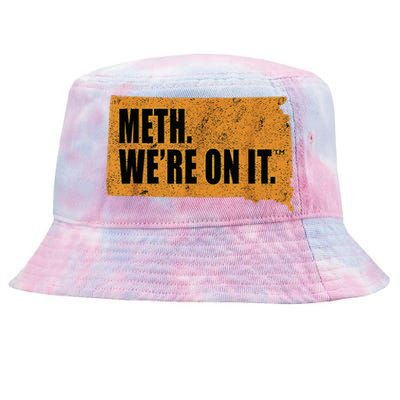 Vintage Meth WeRe On It South Dakota Anti Drugs Campaign Tie-Dyed Bucket Hat