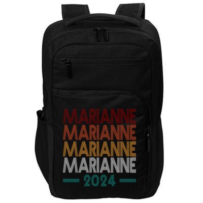 Vote Marianne Williamson Retro 2024 Impact Tech Backpack