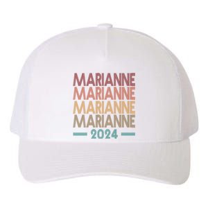 Vote Marianne Williamson Retro 2024 Yupoong Adult 5-Panel Trucker Hat