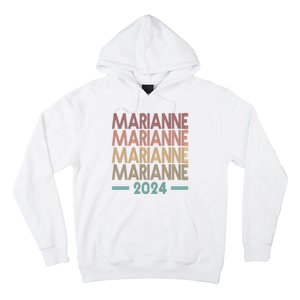 Vote Marianne Williamson Retro 2024 Hoodie