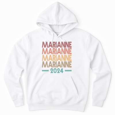 Vote Marianne Williamson Retro 2024 Hoodie
