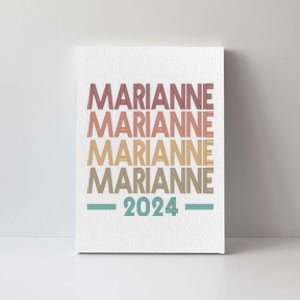 Vote Marianne Williamson Retro 2024 Canvas