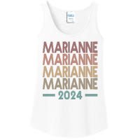 Vote Marianne Williamson Retro 2024 Ladies Essential Tank