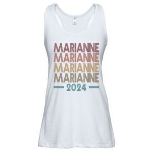 Vote Marianne Williamson Retro 2024 Ladies Essential Flowy Tank