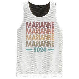 Vote Marianne Williamson Retro 2024 Mesh Reversible Basketball Jersey Tank