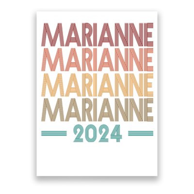 Vote Marianne Williamson Retro 2024 Poster