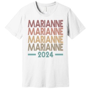 Vote Marianne Williamson Retro 2024 Premium T-Shirt