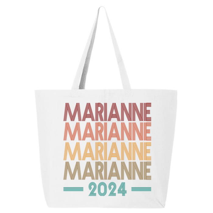 Vote Marianne Williamson Retro 2024 25L Jumbo Tote