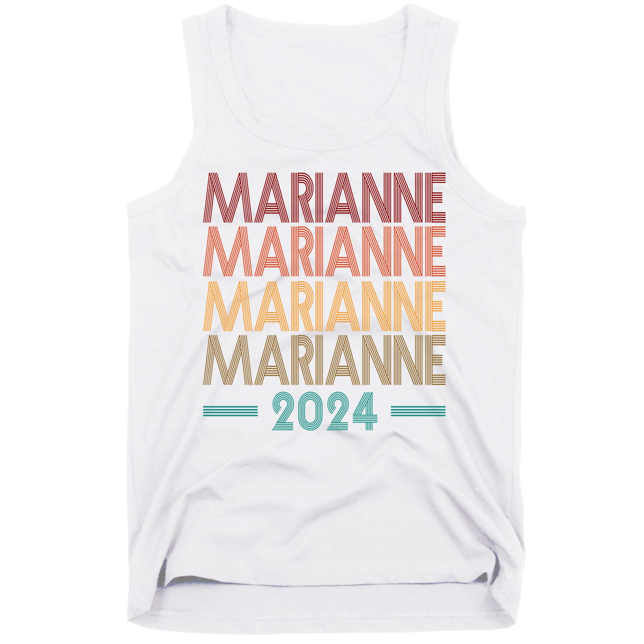Vote Marianne Williamson Retro 2024 Tank Top