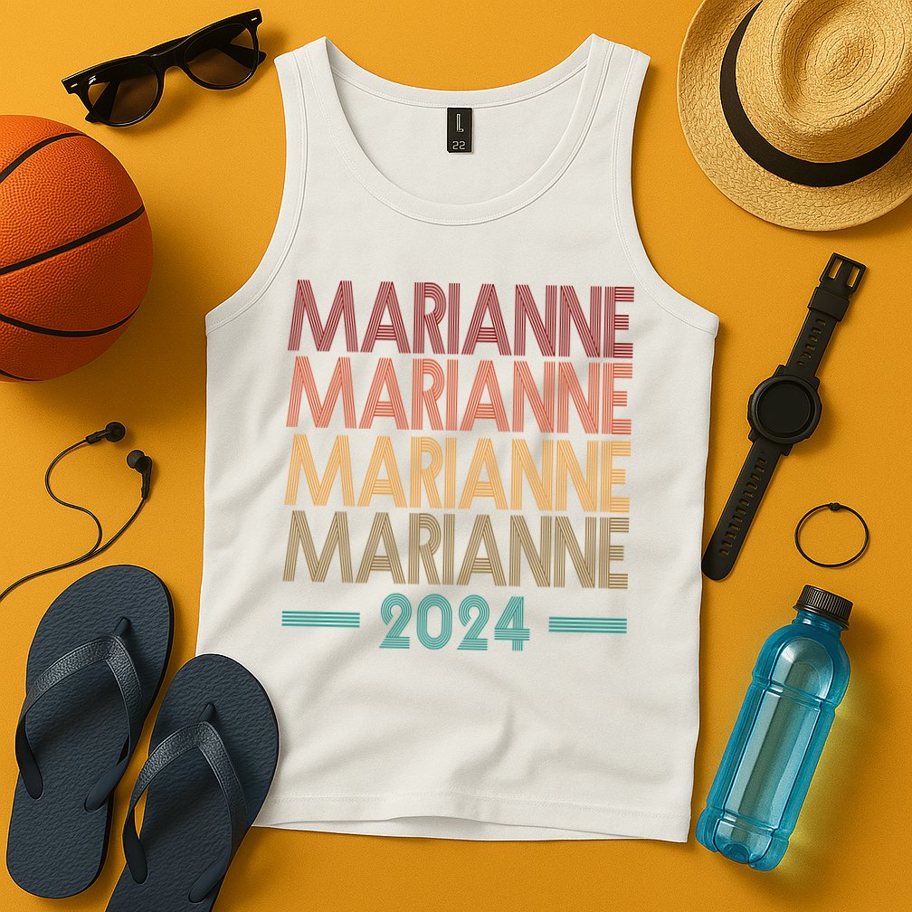 Vote Marianne Williamson Retro 2024 Tank Top
