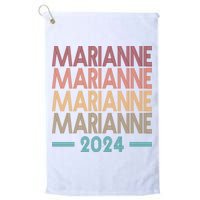 Vote Marianne Williamson Retro 2024 Golf Towel