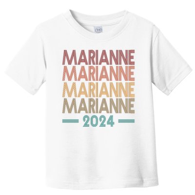 Vote Marianne Williamson Retro 2024 Toddler T-Shirt