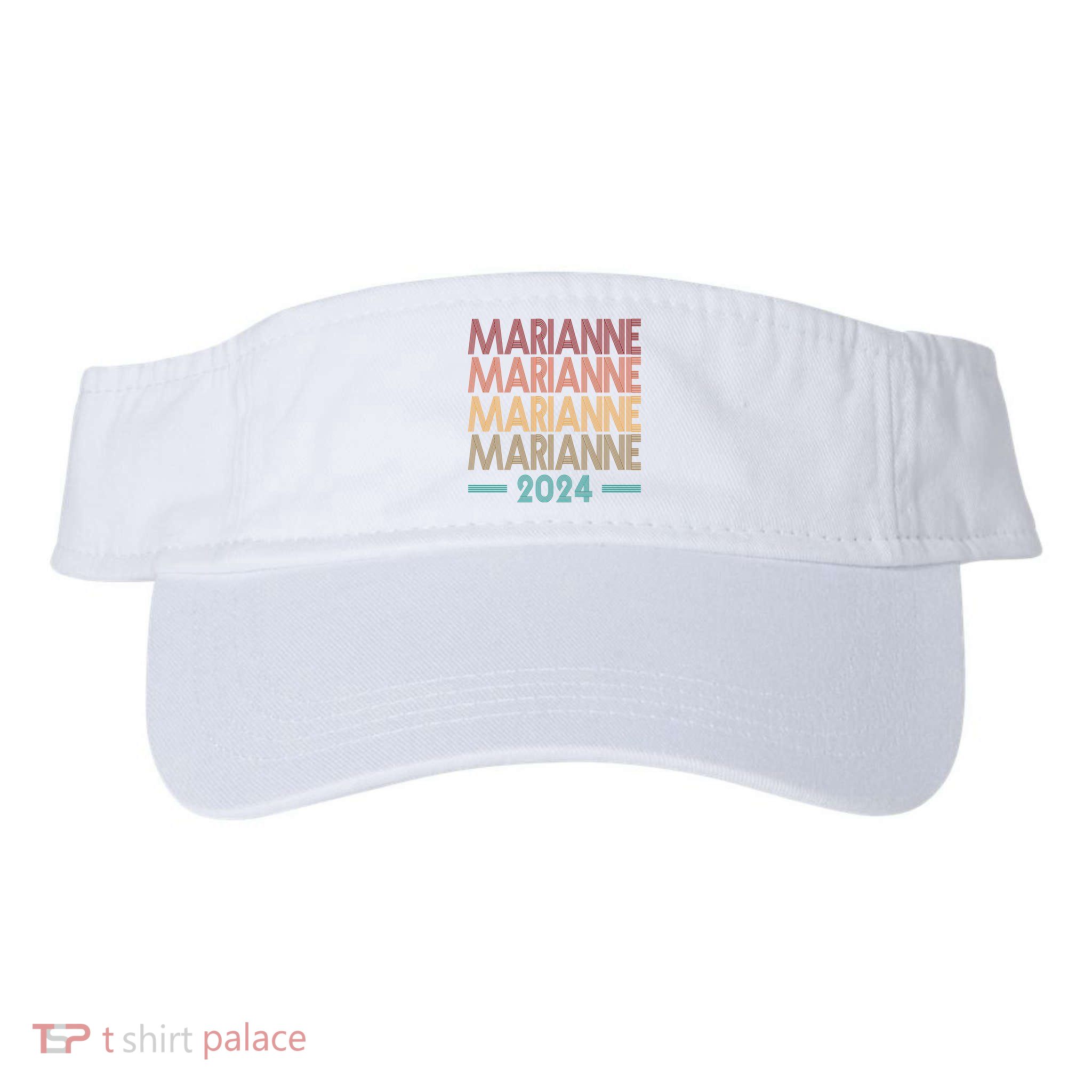 Vote Marianne Williamson Retro 2024 Visor