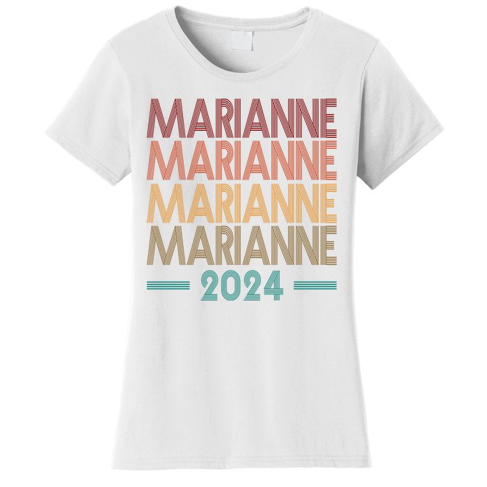 Vote Marianne Williamson Retro 2024 Women's T-Shirt