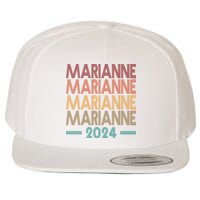 Vote Marianne Williamson Retro 2024 Wool Snapback Cap