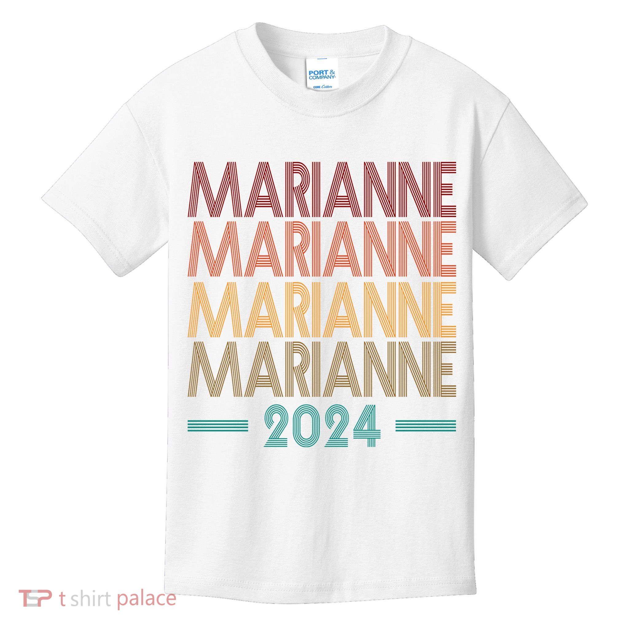 Vote Marianne Williamson Retro 2024 Kids T-Shirt