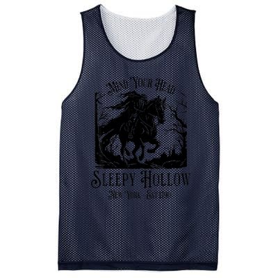 Vintage Mind Your Head Sleepy Hollow Headless Mesh Reversible Basketball Jersey Tank