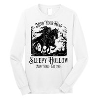 Vintage Mind Your Head Sleepy Hollow Headless Horseman Long Sleeve Shirt