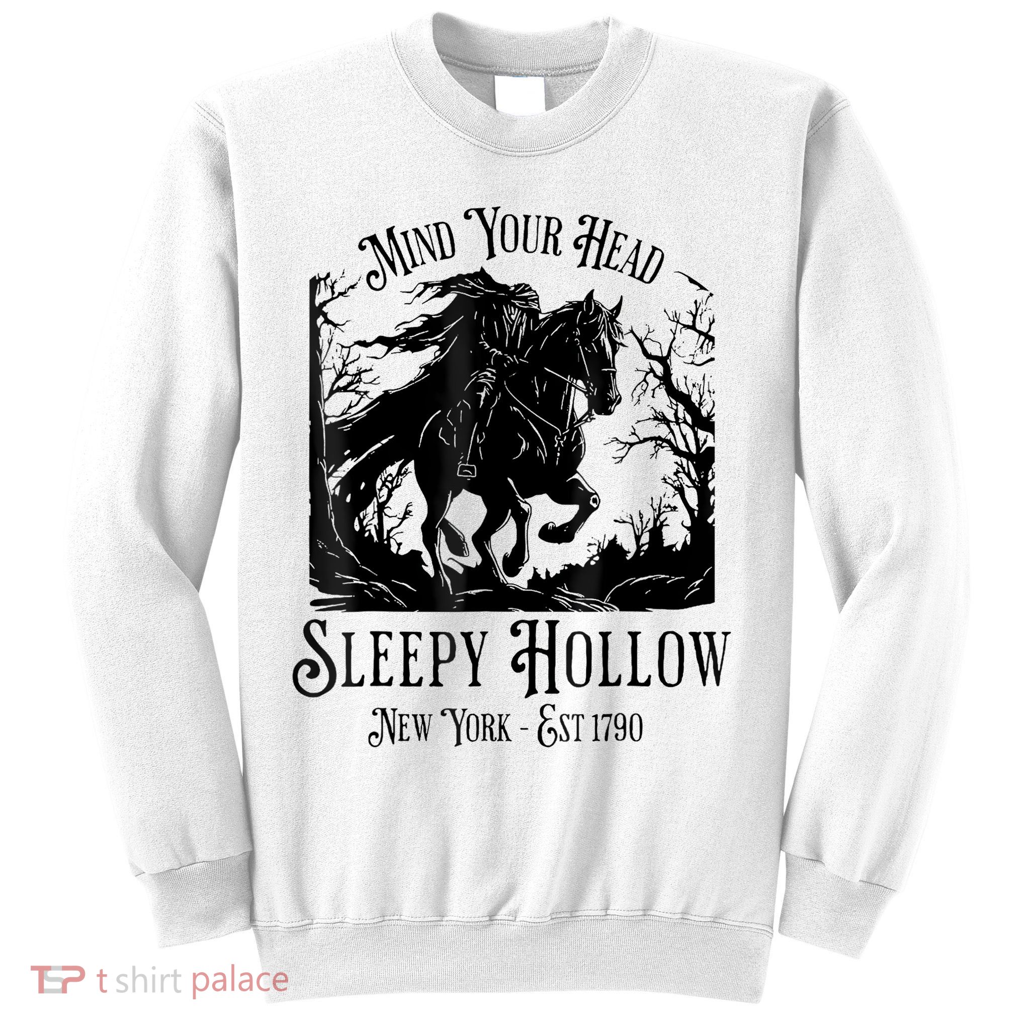 Vintage Mind Your Head Sleepy Hollow Headless Horseman Sweatshirt