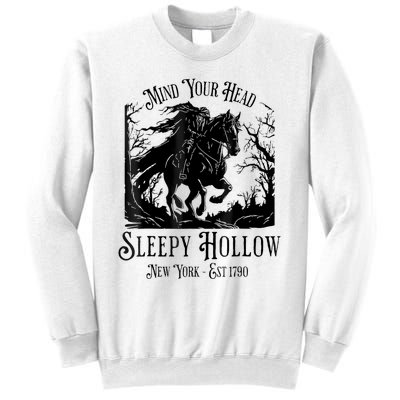 Vintage Mind Your Head Sleepy Hollow Headless Horseman Sweatshirt