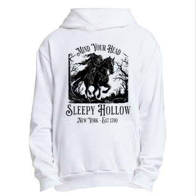 Vintage Mind Your Head Sleepy Hollow Headless Horseman Urban Pullover Hoodie