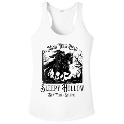 Vintage Mind Your Head Sleepy Hollow Headless Horseman Ladies PosiCharge Competitor Racerback Tank
