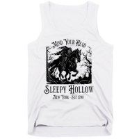 Vintage Mind Your Head Sleepy Hollow Headless Horseman Tank Top