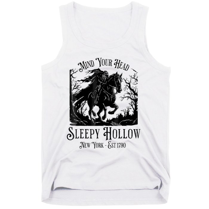 Vintage Mind Your Head Sleepy Hollow Headless Horseman Tank Top