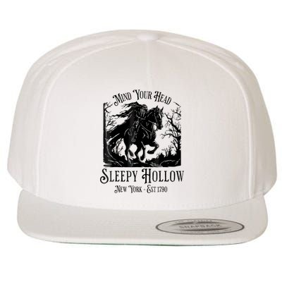 Vintage Mind Your Head Sleepy Hollow Headless Horseman Wool Snapback Cap