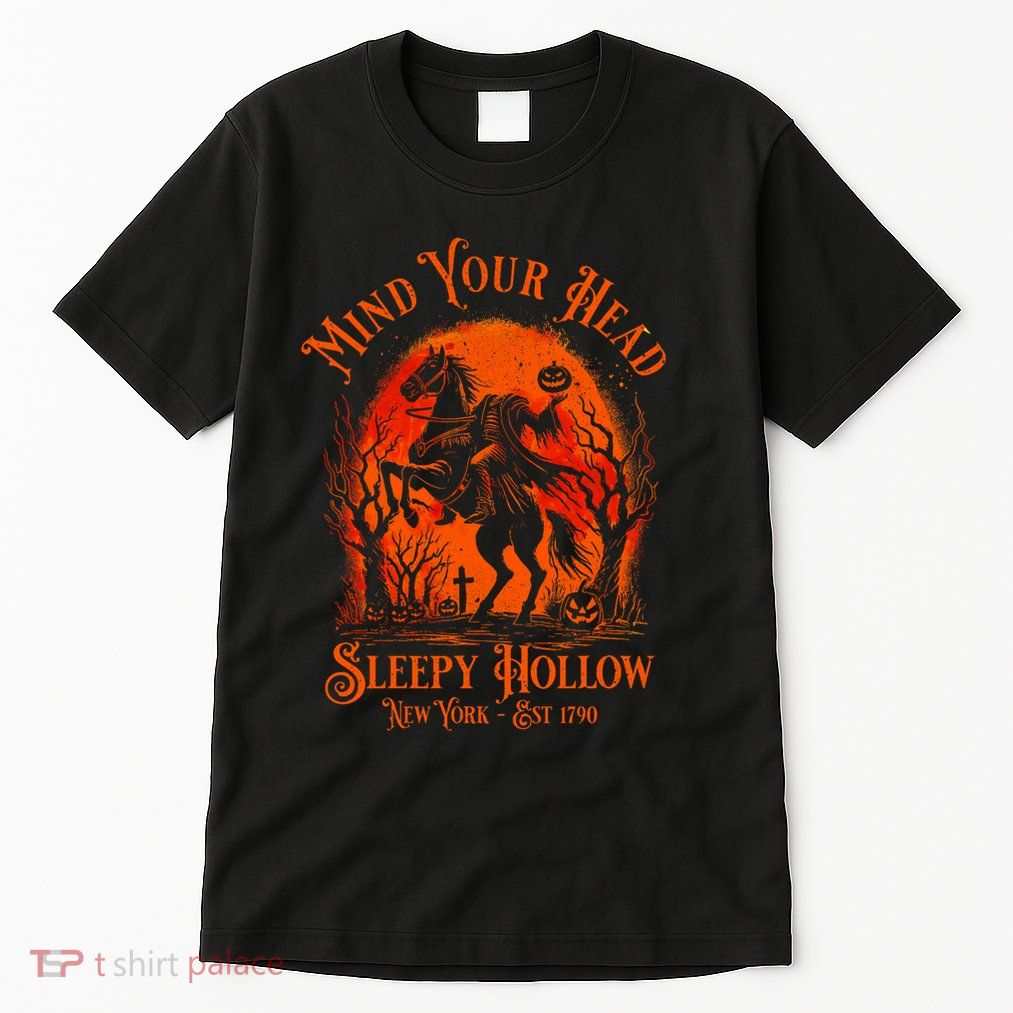 Vintage Mind Your Head Sleepy Hollow Headless Horseman Tall T-Shirt