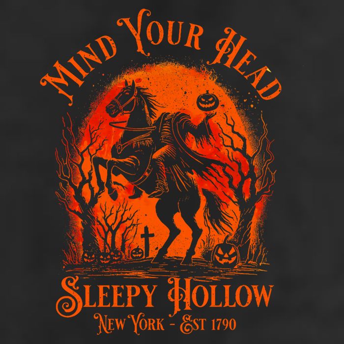 Vintage Mind Your Head Sleepy Hollow Headless Horseman Beanie