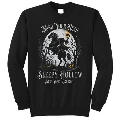 Vintage Mind Your Head Sleepy Hollow Headless Horseman Sweatshirt