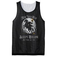 Vintage Mind Your Head Sleepy Hollow Headless Horseman Mesh Reversible Basketball Jersey Tank