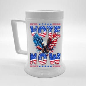 Vote Now American Democratic Elections Design Great Gift Beer Stein