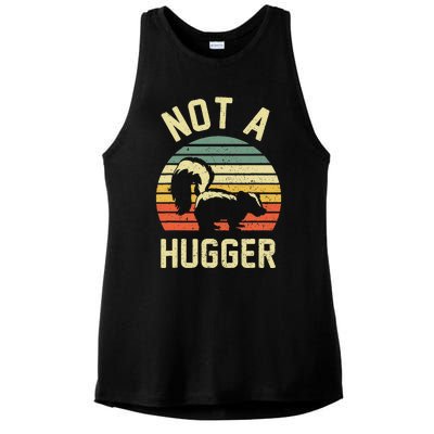 Vintage Not A Hugger Ladies PosiCharge Tri-Blend Wicking Tank