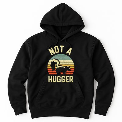 Vintage Not A Hugger Hoodie
