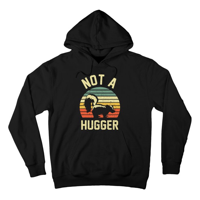 Vintage Not A Hugger Hoodie